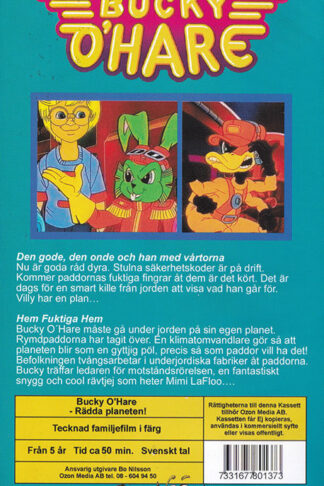 Bucky Ohare Radda Planeten Baksida