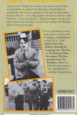 Charlie Chaplin 3 Baksida