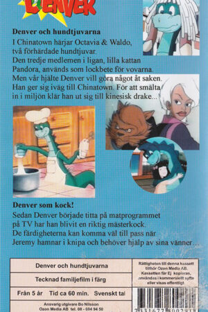 Denver Och Hundtjuvarna Baksida