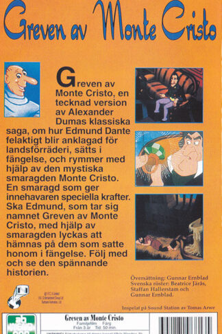 Greven Av Monte Cristo Baksida