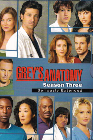 Grey's Anatomy - säsong 3 (box)