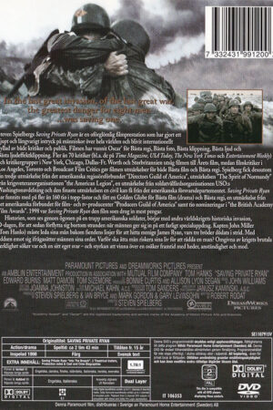 Saving Private Ryan Baksida