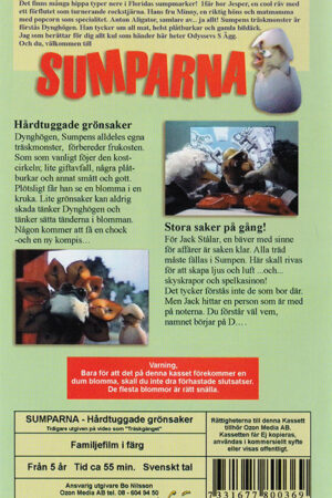 Sumparna Hardtuggade Gronsaker Baksida