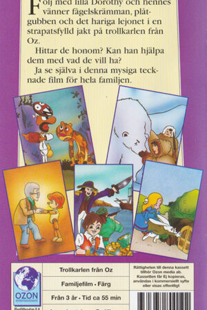 Trollkarlen Fran Oz Baksida