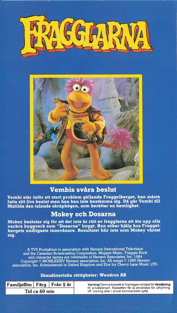 Fragglarna - Vembis svåra beslut/Mokey och Dosarna 2 Fragglarna - Vembis svåra beslut/Mokey och Dosarna