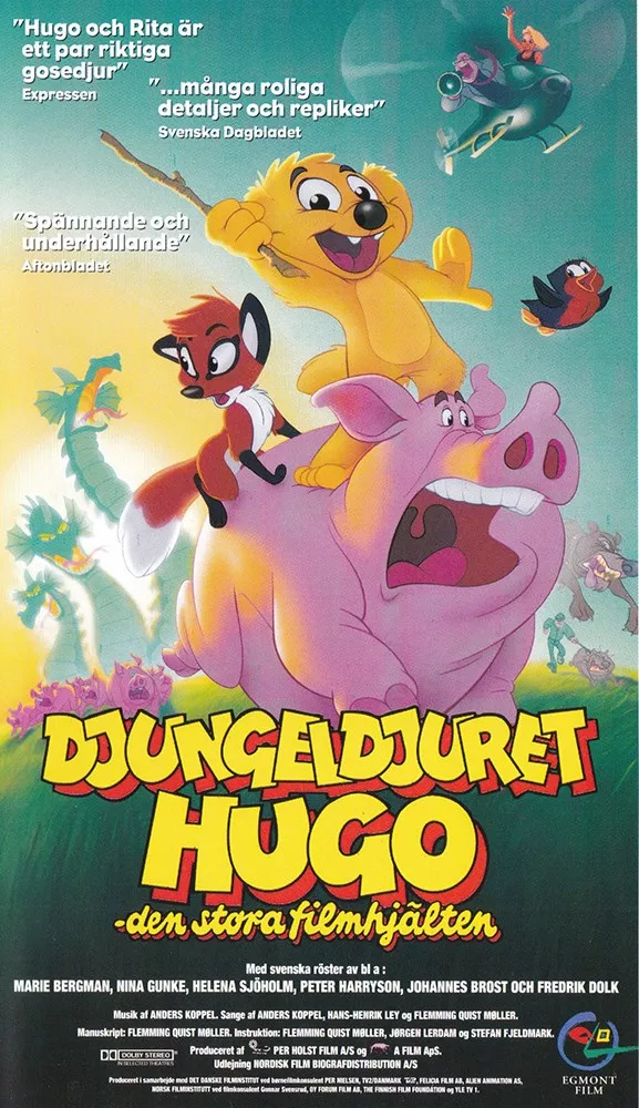 Djungeldjuret Hugo - Den stora filmhjälten 1 Djungeldjuret Hugo - Den stora filmhjälten