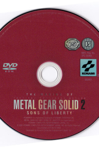 Metal Gear Solid 2 - Sons of liberty (PS2)