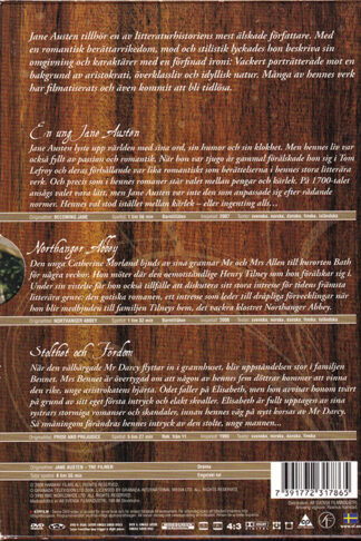 Jane Austen (box) baksida