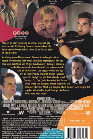 Oceans Eleven Baksida