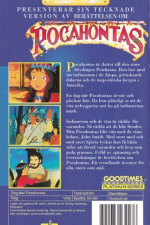 Pocahontas (baksida)