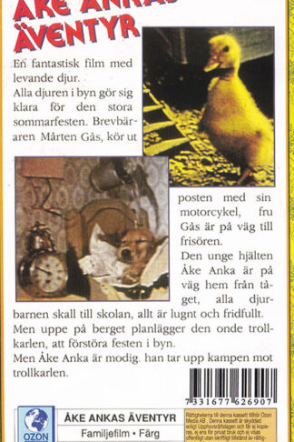 Ake Ankas Aventyr Baksida