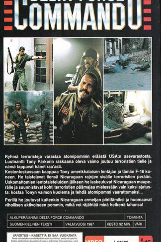 Delta Force Commando Baksida