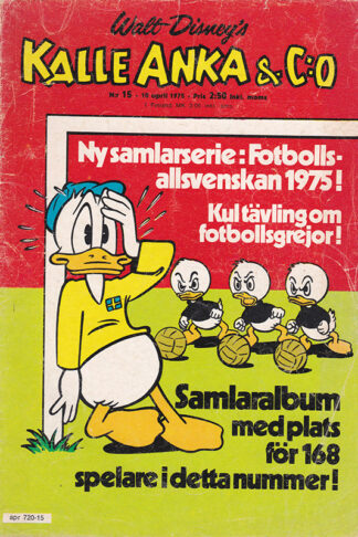 Kalle Anka Co Nr 15 1975