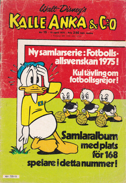 Kalle Anka Co Nr 15 1975
