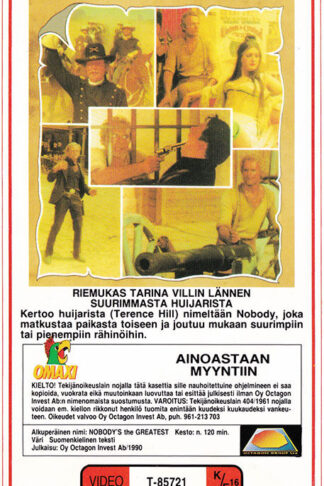 Nobody On Nerokkain Nobody8217s The Greatest Baksida