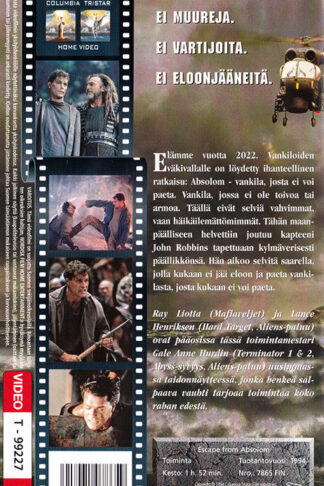 Pako Absolomista Escape From Absolom Baksida