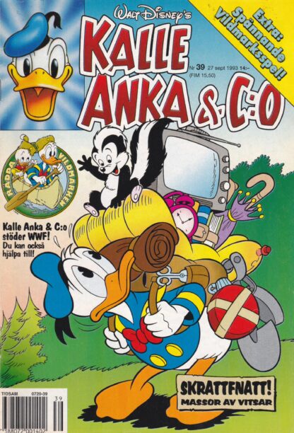 Kalle Anka Co Nr 39 1993