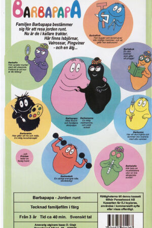 Barbapapa Jorden Runt Del 8 Baksida