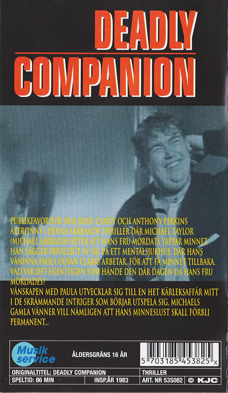 Deadly Companion 2 Deadly Companion Baksida