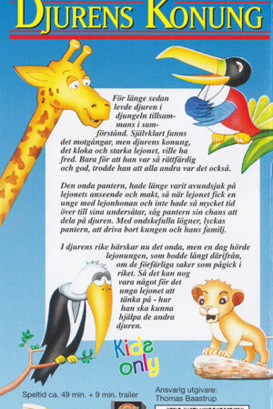 Djurens Konung Baksida