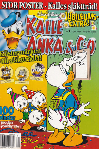 Kalle Anka Co Nr 1 1994