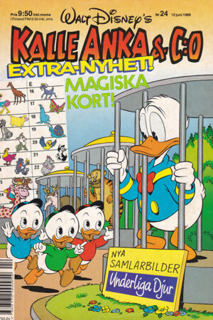 Kalle Anka Co Nr 24 1989