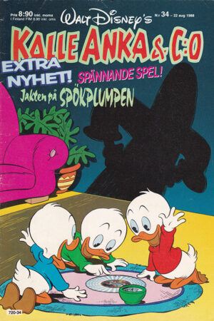 Kalle Anka Co Nr 34 1988