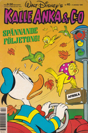Kalle Anka Co Nr 40 1989