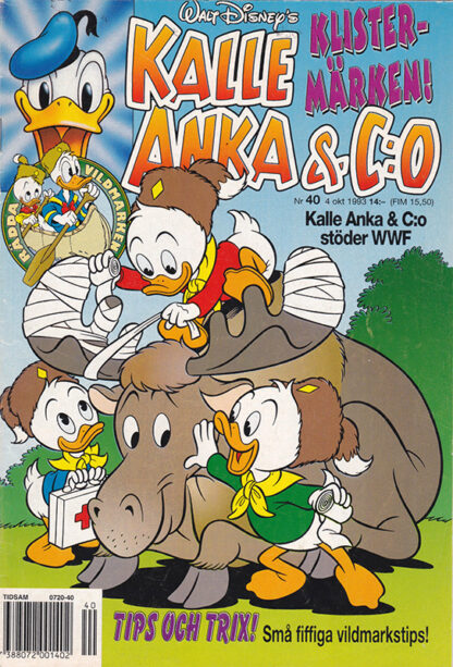 Kalle Anka Co Nr 40 1993