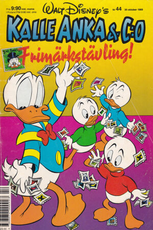 Kalle Anka Co Nr 44 1989