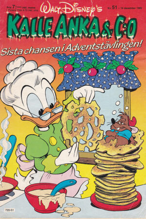 Kalle Anka Co Nr 51 1985