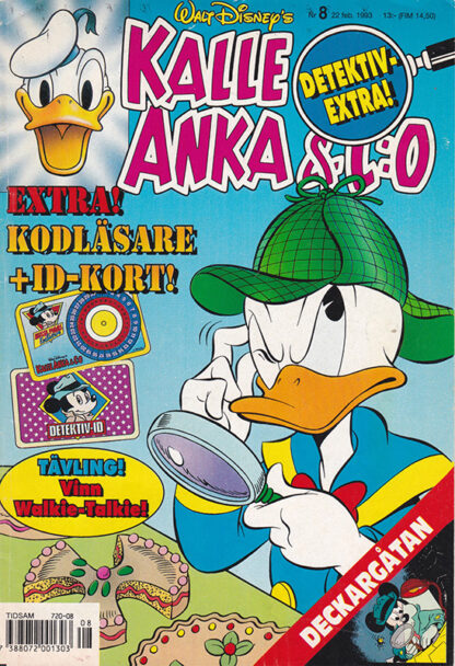 Kalle Anka Co Nr 8 1993