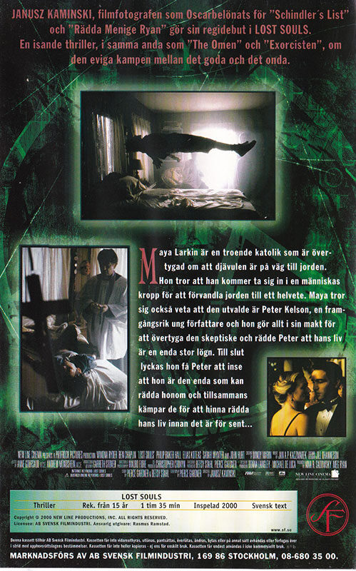 Lost Souls 2 Lost Souls Baksida