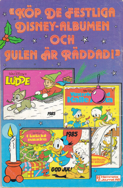 Oppfinnar Jockes Kluriga Jul Magasin Nr 6 1985