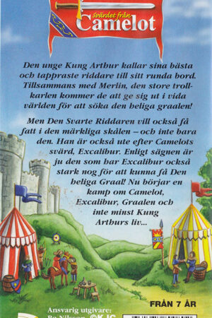 Svardet Fran Camelot Baksida