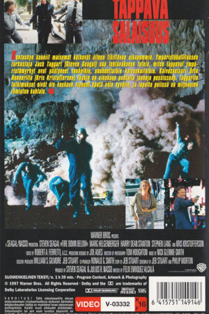 Tappava Salaisuus Fire Down Below Baksida