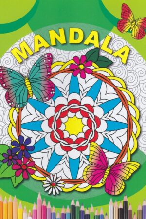 Mandala - målarbok