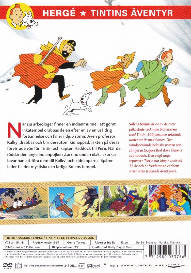 Tintin - Solens tempel 2 Tintin - Solens tempel - Bild 2