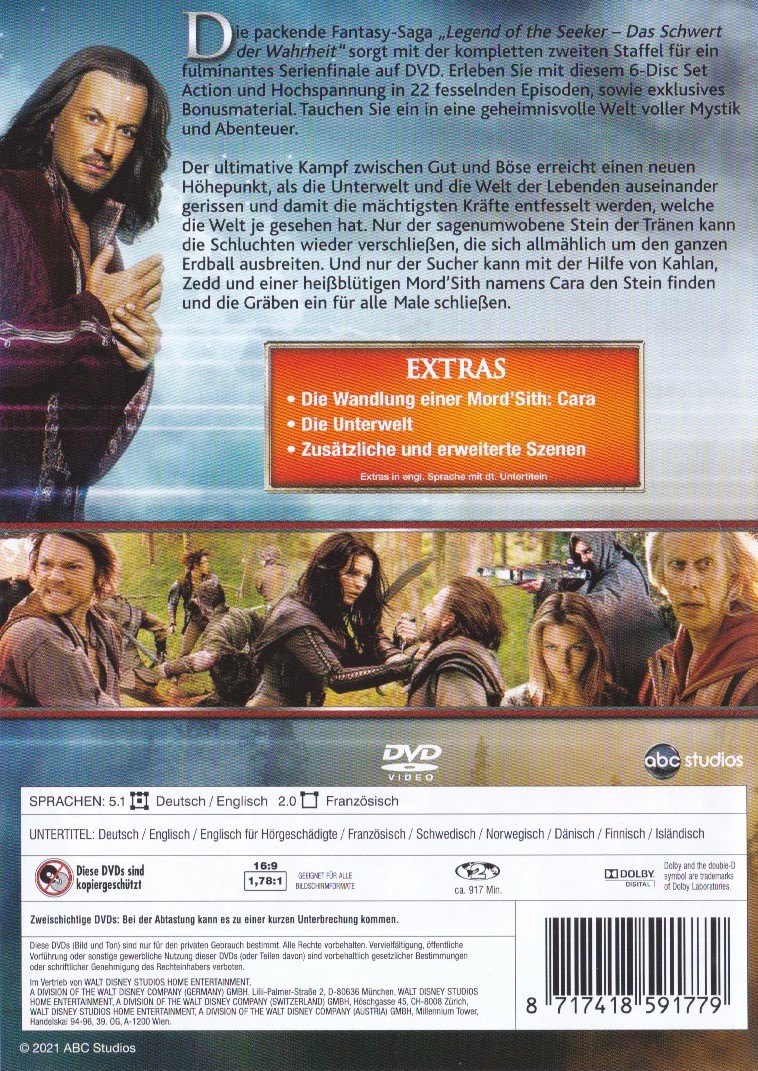 Legend of the Seeker, säsong 2 2 Legend of the Seeker, säsong 2 - Bild 2