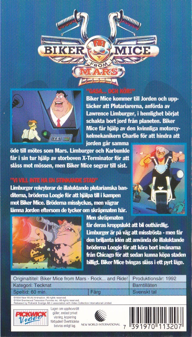 Biker Mice from Mars - Gasa och kör 2 Biker Mice from Mars - Gasa och kör - Bild 2