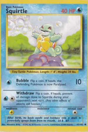 Squirtle 63/102