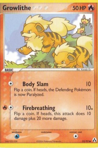 Growlithe 55/92