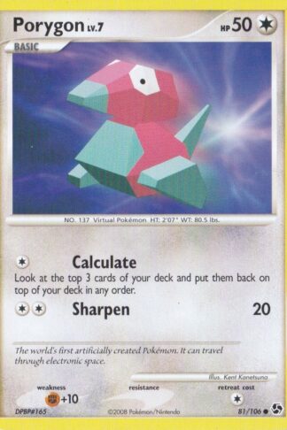 Porygon 81/106