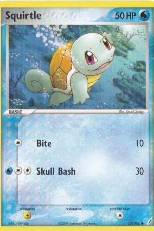 Squirtle 63/100