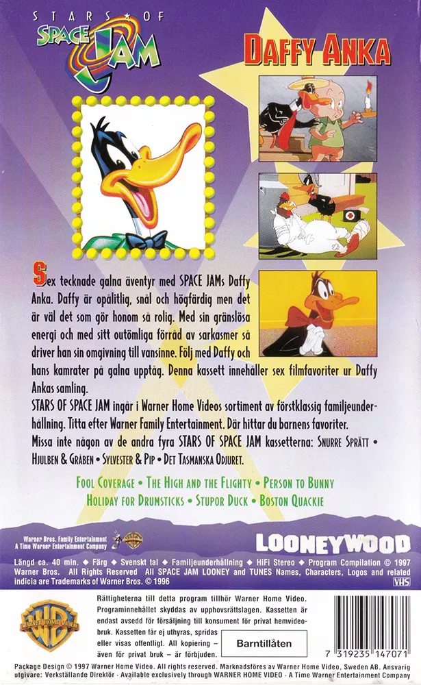 Stars of Space Jam - Daffy Anka