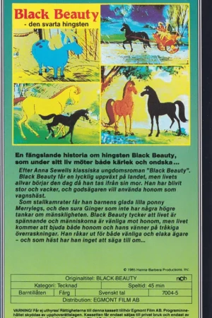 Black Beauty (Egmont) - baksida