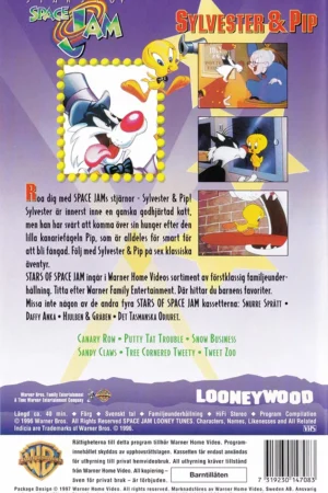 Stars of Space Jam - Sylvester & Pip