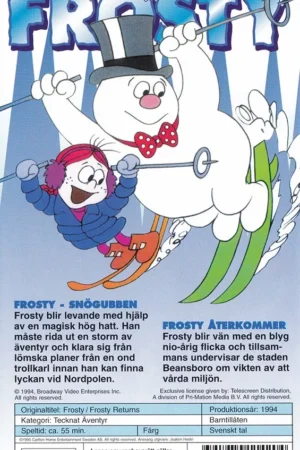 Frosty - Snögubben (baksida)