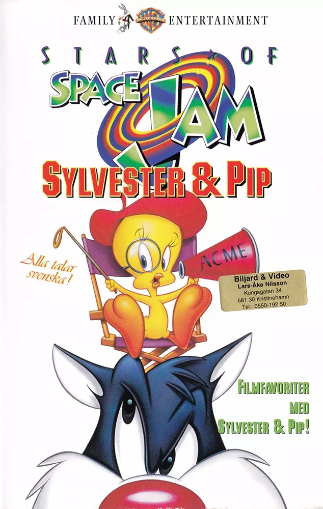 Stars of Space Jam - Sylvester & Pip