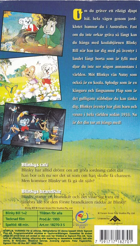 Blinky Bill - Den lilla koalan 1 (baksida)